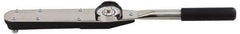 Proto - 1/2" Drive Dial Torque Wrench - 250 N/m Torque, 21-1/2" OAL, 5 N/m Graduation, Fixed Head - Top Tool & Supply