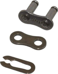 Morse - 3/8" Pitch, ANSI 35, Roller Chain Connecting Link - Chain No. 35 - Top Tool & Supply