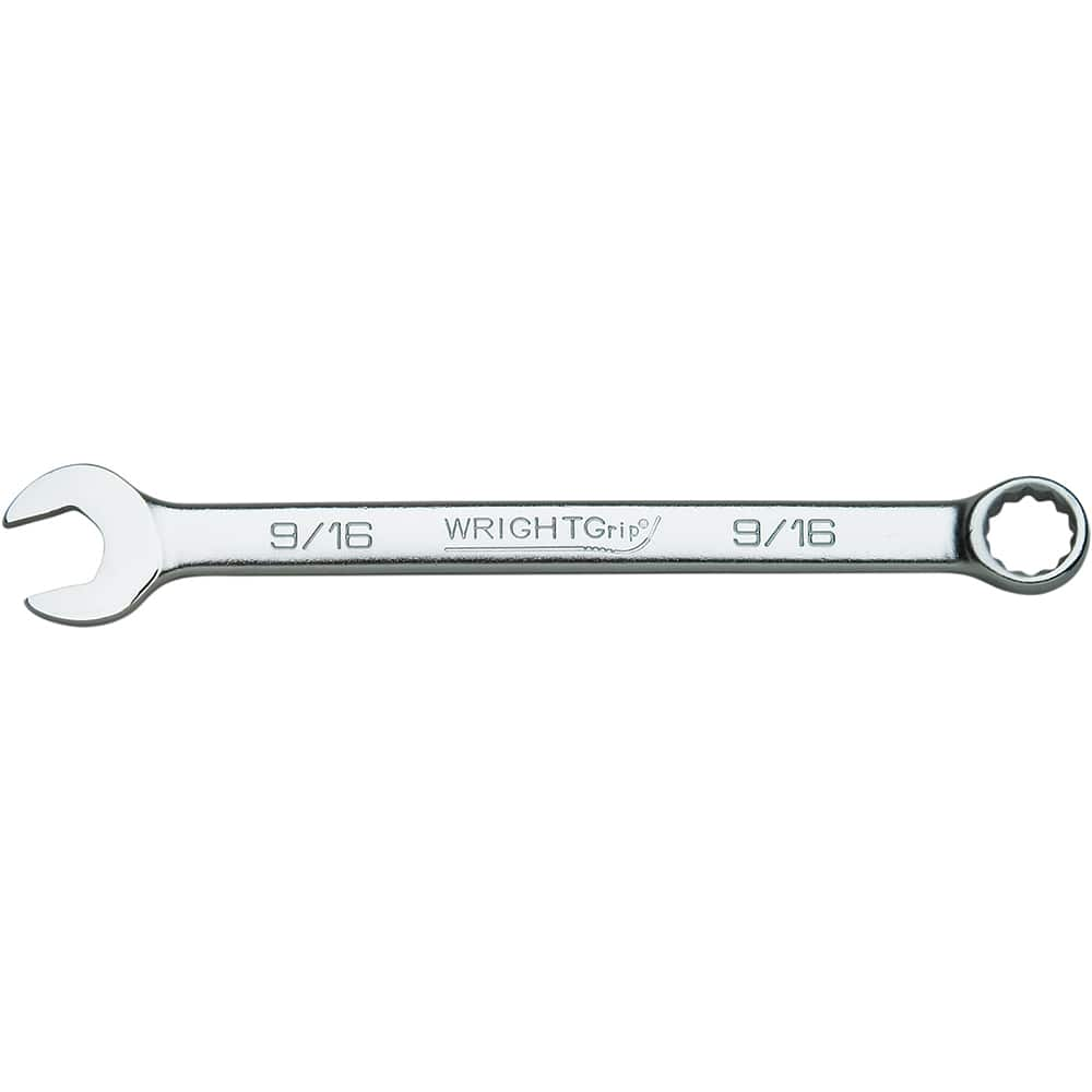 Wright Tool & Forge - Combination Wrenches; Type: Combination Wrench ; Tool Type: SAE ; Size (Inch): 1 ; Number of Points: 12 ; Finish/Coating: Satin Finish ; Material: Alloy Steel - Exact Industrial Supply