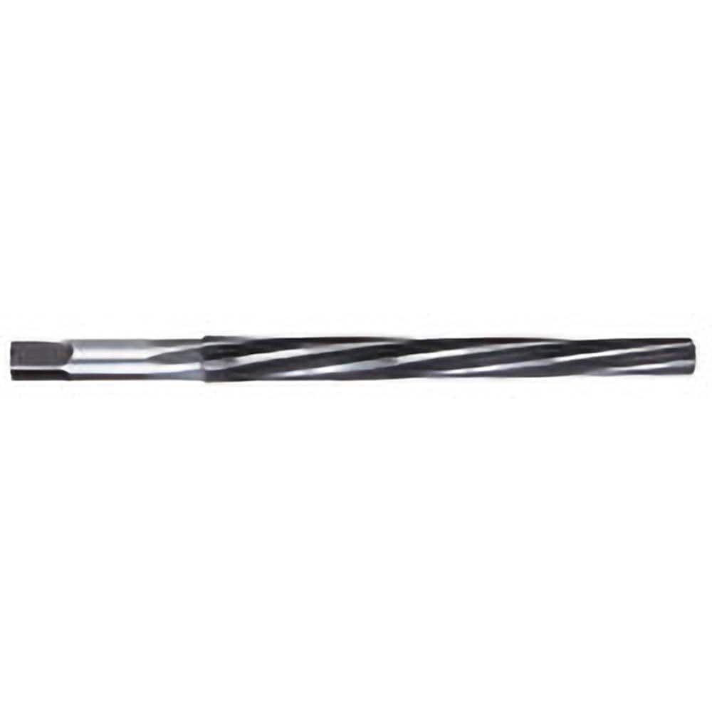 Titan USA - Taper Pin Reamers; Taper Pin Size (Number): #13 (Wire); Small End Diameter (Decimal Inch): 1.0090 ; Reamer Diameter (Decimal Inch): 1.2590 ; Flute Type: Spiral ; Shank Type: Straight ; Overall Length (Inch): 16 - Exact Industrial Supply