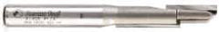 Amana Tool - 1/2" Diam, 1/2" Shank Diam, 2" Length of Cut, 2 Flute Straight Plunge Router Bit - 4-1/4" Overall Length, Carbide Tipped - Top Tool & Supply