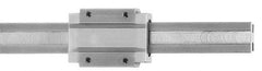 Igus - 1,000mm OAL x 15mm Overall Width x Self Lubricated Linear Guide Systems - 40mm Between Holes - Top Tool & Supply