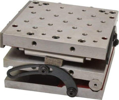 Suburban Tool - 6" Long x 6" Wide x 3-1/8" High, Compound Precision Steel Sine Plate - Square to within 0.0002", 0.0002 (C1), 0.0002 (C2)" Tolerance, 1/4-20 Hole - Top Tool & Supply