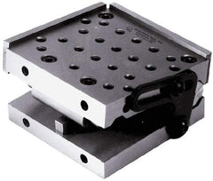 Suburban Tool - 6" Long x 18" Wide x 3-3/8" High, Precision Steel Sine Plate - Square to within 0.0004", 0.0002" Tolerance, 3/8-16 Hole - Top Tool & Supply