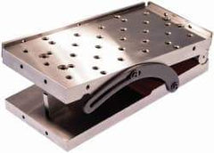 Suburban Tool - 18" Long x 6" Wide x 3-3/8" High, Precision Steel Sine Plate - Square to within 0.0004", 0.0003" Tolerance, 3/8-16 Hole - Top Tool & Supply