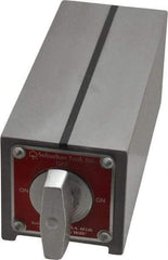 Suburban Tool - Standard Pole Rectangular Permanent Magnetic Block Chuck - 5" Long x 2" Wide x 2" High, Alnico - Top Tool & Supply