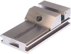 Suburban Tool - 4" Jaw Width, 7" Jaw Opening Capacity, 1-7/16" Jaw Height, Toolmaker's Vise - Flat Jaw, 0.0003" Parallelism, 0.0003" Squareness, 11" OAL x 4" OAW x 3" OAH - Top Tool & Supply