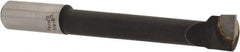 Interstate - 11/16" Min Bore Diam, 3-3/4" Max Bore Depth, 5/8 Shank Diam, Boring Bar - Right Hand Cut, Carbide-Tipped, Bright Finish - Exact Industrial Supply