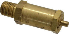 Kingston - 1/4" Inlet, Safety Relief Valve - 75 Max psi, Brass - Top Tool & Supply