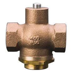 Kingston - 1-1/2" Brass Check Valve - Inline, FNPT x FNPT, 400 WOG - Top Tool & Supply