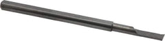 Made in USA - 0.15" Min Bore Diam, 0.61" Max Bore Depth, 1/8 Shank Diam, Boring Bar - Solid Carbide - Exact Industrial Supply