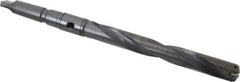 Allied Machine and Engineering - Series 2, 31/32 to 1-3/8" Diam, 3MT Taper Shank, Helical Flute Spade Drill - 7-3/8" Max Depth, 10-15/64" Body Length, 13-25/32" OAL, Standard Length, Through Coolant - Top Tool & Supply