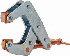 Kant Twist - 800 Lb, 2" Max Opening, 1-1/8" Open Throat Depth, 1-1/4" Closed Throat Depth, Cantilever Clamp - High Tensile Steel Jaw, T-Handle, 3-1/2" OAL, 3-1/4" Max Width - Top Tool & Supply