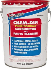 Berryman Products - Chlorinated Carburetor & Parts Cleaner - 5 Gal Pail - Top Tool & Supply
