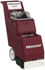 Minuteman - 14" Cleaning Width, 85" Water Lift, Walk Behind Carpet Extractor - 95 CFM Air Flow, 1 hp, 6 Gal Tank Capacity, 6 Gal Tank Recovery Capacity, 50 Pump psi - Top Tool & Supply