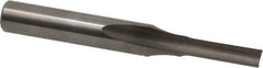 Onsrud - 5/32" Diam, 1/4" Shank Diam, 9/16" Length of Cut, 1 Flute Single Edge Straight Router Bit - 2" Overall Length, Right Hand Cut, Solid Carbide - Top Tool & Supply