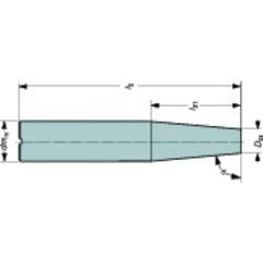 AE20-A25-CS-080 Milling Cutters With Exchangeable Solid Cutting Head - Top Tool & Supply