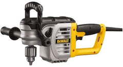 DeWALT - 1/2" Keyed Chuck, 330 & 1,300 RPM, Stud & Joist Handle Electric Drill - 11 Amps, Reversible, Includes 2-Position Side Handle, Bail Handle, Chuck Key with Holder - Top Tool & Supply