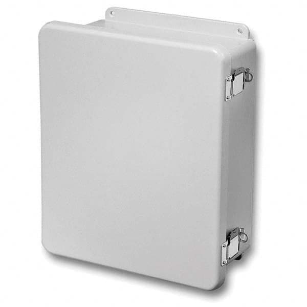 Wiegmann - NEMA 4X Fiberglass Standard Enclosure with Continuous Hinge Cover - Top Tool & Supply