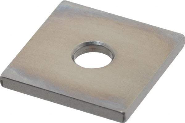 Mitutoyo - 0.1003" Square Steel Gage Block - Accuracy Grade 0, Includes Certificate of Inspection - Top Tool & Supply