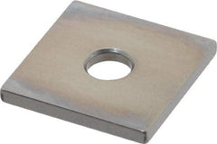 Mitutoyo - 0.1003" Square Steel Gage Block - Accuracy Grade 0, Includes Certificate of Inspection - Top Tool & Supply