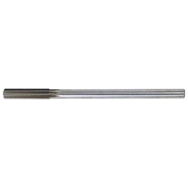 Made in USA - 0.62" High Speed Steel 8 Flute Chucking Reamer - Top Tool & Supply