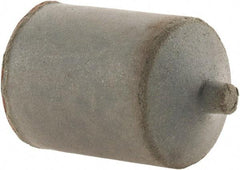 Cratex - 7/8" Max Diam x 1-1/4" Long, Cone, Rubberized Point - Very Fine Grade, Silicon Carbide, 1/4" Arbor Hole, Unmounted - Top Tool & Supply