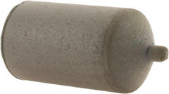 Cratex - 1" Max Diam x 1-3/4" Long, Cone, Rubberized Point - Very Fine Grade, Silicon Carbide, 1/4" Arbor Hole, Unmounted - Top Tool & Supply