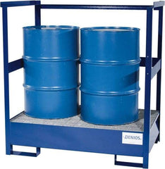 Denios - Mobile Spill Containment Type: Stackable Transport Pallet Number of Drums: 2 - Top Tool & Supply