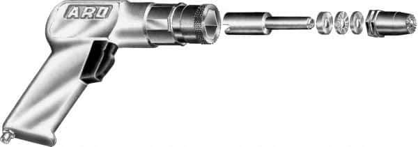 AVK - #10-24 to #10-32 Pneumatic Threaded Insert Tool - 1,500 Maximum RPM - Top Tool & Supply