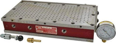 Suburban Tool - 12" Long x 6" Wide x 2-1/4" High, 1/2 Min Pump hp, S2 Sine Plate Compatibility, Vacuum Chuck - Square & Parallel to within 0.0003, 1/4 NPT Connector - Top Tool & Supply