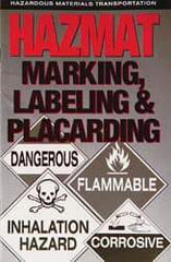 NMC - HazMat Marketing Labeling and Placarding Regulatory Compliance Manual - English, Laboratory Safety Series - Top Tool & Supply