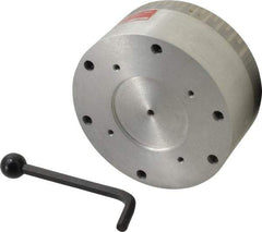 Suburban Tool - Fine Pole Round Permanent Magnetic Rotary Chuck - 6-1/4" Wide x 2-15/16" High, Ceramic - Top Tool & Supply