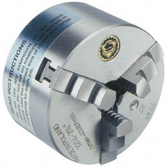 Bison - Manual Lathe Chucks Chuck Type: Self-Centering Nominal Chuck Size: 25 - Top Tool & Supply