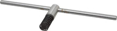 Bison - 20, 25" Chuck Diam Compatibility, Lathe Chuck Key - Compatible with 4-Jaw Chucks, Self Ejecting, 5-33/64" Body Length, 0.748" Actual Key Square Size - Top Tool & Supply