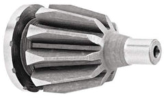 Bison - Forged Steel Lathe Chuck Pinion - 5" Chuck Diam Compatible, 0.98" OD - Top Tool & Supply