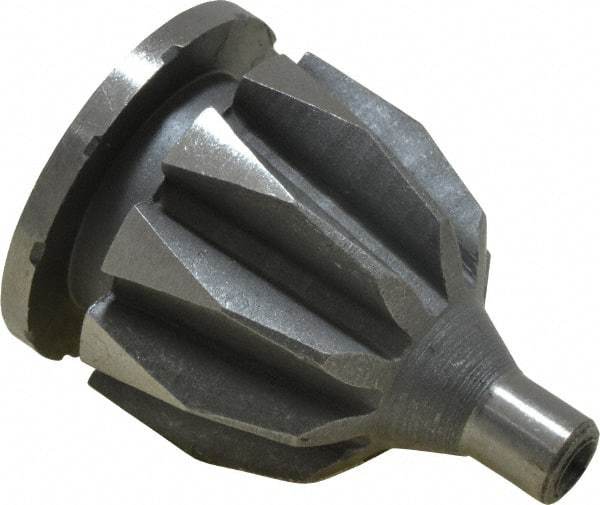 Bison - Cast Iron Lathe Chuck Pinion - 4" Chuck Diam Compatible, 0.98" OD - Top Tool & Supply