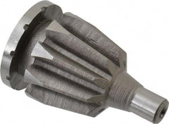 Bison - Cast Iron Lathe Chuck Pinion - 6" Chuck Diam Compatible, 1.1" OD - Top Tool & Supply