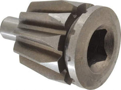 Bison - Forged Steel Lathe Chuck Pinion - 6" Chuck Diam Compatible, 1.1" OD - Top Tool & Supply