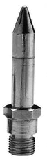 Silvent - Blow Gun Blowoff Nozzle - 1/8 NPT, 2.19" Hose Length - Top Tool & Supply