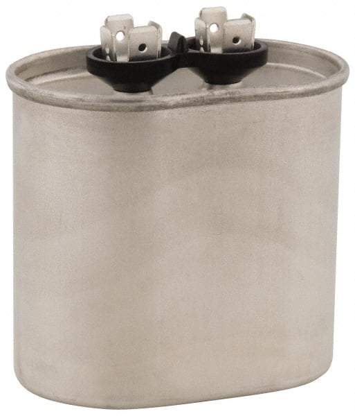 Value Collection - 55 Microfarad Motor Capacitor - 440 Volts, 2.91" Wide x 1.91" Deep x 4-3/4" High - Top Tool & Supply