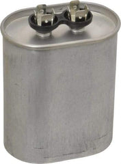 Value Collection - 40 Microfarad Motor Capacitor - 440 Volts, 2.91" Wide x 1.91" Deep x 4-3/4" High - Top Tool & Supply