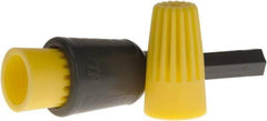 Thomas & Betts - 1, 14 + & 2, 18 to 1, 10 + 2, 14 AWG, 600 Volt, Corrosion Resistant, Standard Twist on Wire Connector - Yellow - Top Tool & Supply