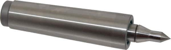 Royal Products - MT4 Taper Shank, 1.231" Head Diam 1,015 Lb Capacity Live Center - 4,500 Max RPM, 5/8" Point Diam, 1-3/8" Point Len, 580 Lb Max Workpc, 5-15/16" OAL, 3/8" Tip Diam, Long Point - Top Tool & Supply