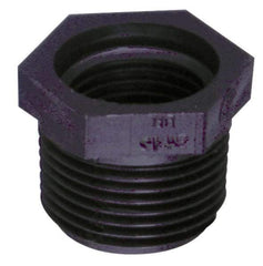 Green Leaf - 2 x 1-1/4" Nylon Plastic Pipe Reducer Bushing - MPT x FPT End Connections - Top Tool & Supply