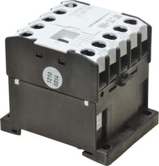 Eaton Cutler-Hammer - 3 Pole, 24 Coil VAC, Nonreversible Open Enclosure IEC Contactor - 1 Phase hp: 0.5 at 115 V, 1 at 200 V, 1.5 at 230 V, 3 Phase hp: 2 at 200 V, 3 at 230 V, 5 at 460 V, 5 at 575 V, 8.80 Amp Inductive Load Rating Listed - Top Tool & Supply