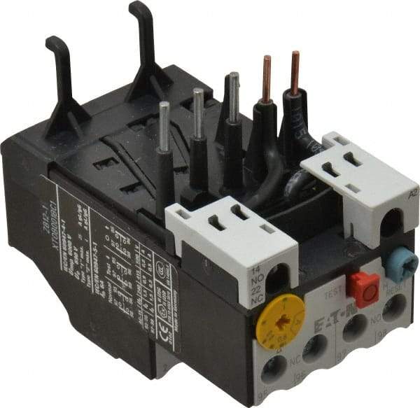 Eaton Cutler-Hammer - 0.6 to 1 Amp, 690 VAC, Thermal IEC Overload Relay - Trip Class 10, For Use with 7-15 A Contactors - Top Tool & Supply