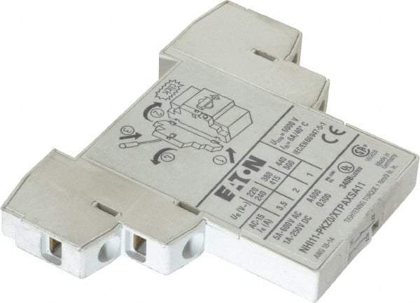 Eaton Cutler-Hammer - Starter Side Mount Auxiliary Contact - For Use with XTPB & XTPR Manual Motor Protectors - Top Tool & Supply