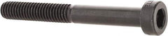 Holo-Krome - M6x1.00 Metric Coarse Hex Socket Drive, Low Socket Cap Screw - Grade 10.9 Alloy Steel, Black Oxide Finish, Partially Threaded, 50mm Length Under Head - Top Tool & Supply