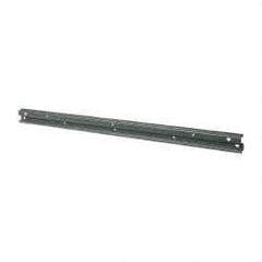 Quantum Storage - Small Parts Steel Rail - 1/4" Deep x 48" Wide x 3" High - Top Tool & Supply